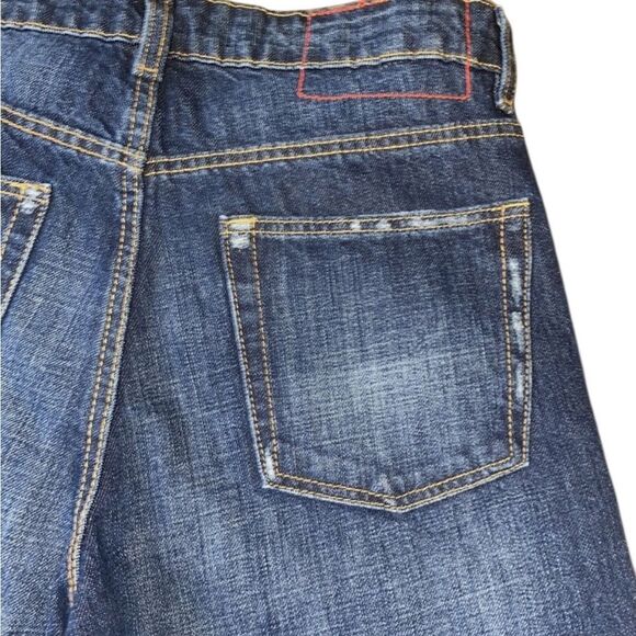 Zara Trafaluc | You Like My Shoes Cigarette Cuff Dark Jeans Embroidered Floral 2 - Picture 3 of 6